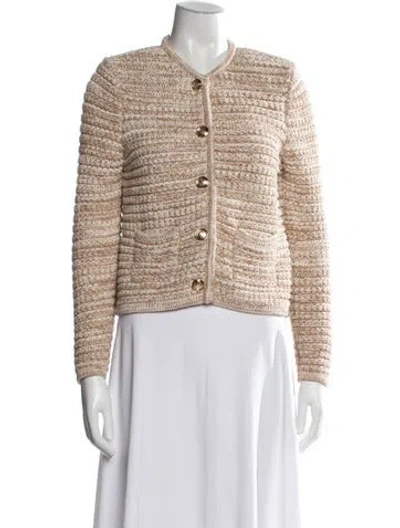 Pre-owned Ba&sh Open Front Sweater In Multi