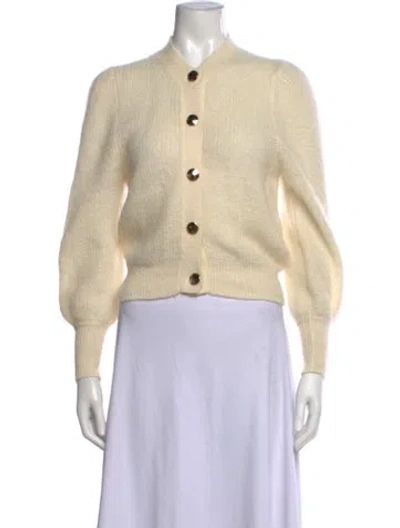 Pre-owned Ba&sh Open Front Sweater In Neutrals