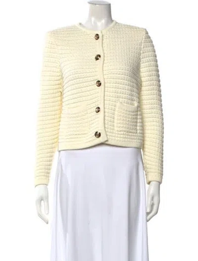 Pre-owned Ba&sh Open Front Sweater W/ Tags In Neutral