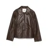 Ba&sh Milos Jacket In Brown
