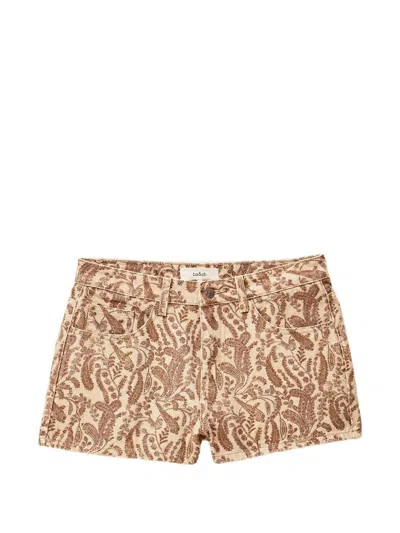 Ba&sh Paisley Shorts In Multi