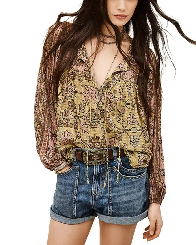 Ba&sh Ba & Sh Pamila Blouse In Multi