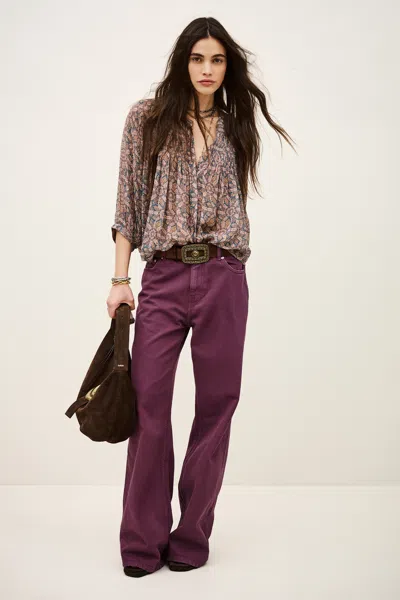 Ba&sh Pants Boney For Woman In Purple