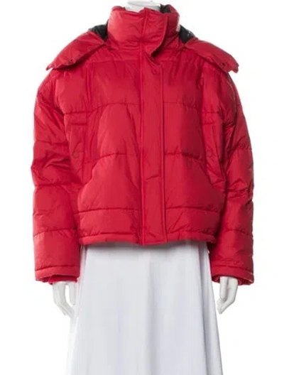 Pre-owned Ba&sh Parka In Pink