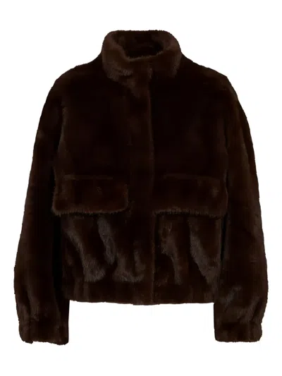 Ba&sh Paros Jacket In Brown