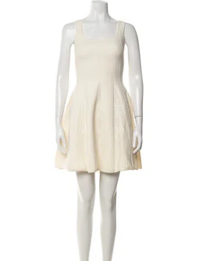 Pre-owned Ba&sh Patterned Mini Dress W/ Tags In Neutrals
