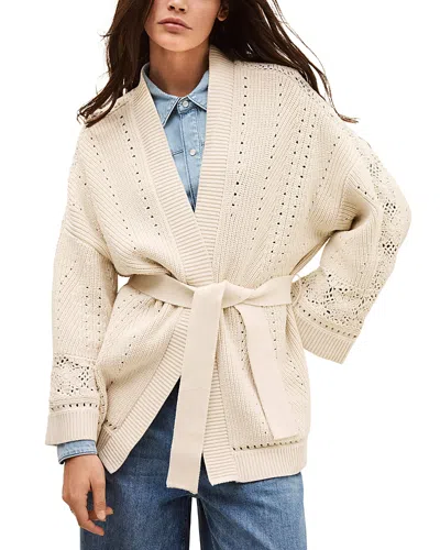 Ba&sh Ba & Sh Perine Cardigan Sweater In Neutral