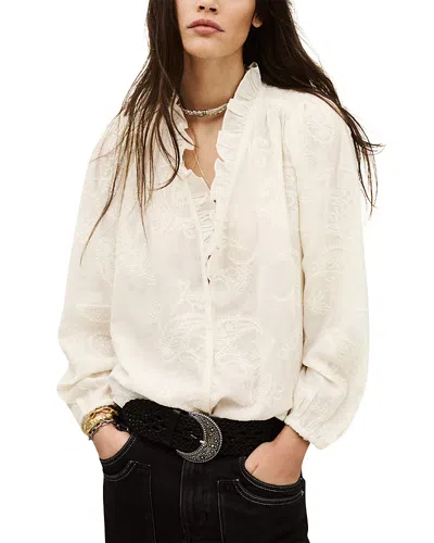 Ba&sh Ba & Sh Petty Blouse In White