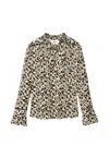 Ba&sh Pia Patterned Blouse In Multi