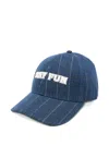 Ba&sh Pinstripe Baseball Cap In Blue