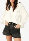Ba&sh Pintor Draped Blouse