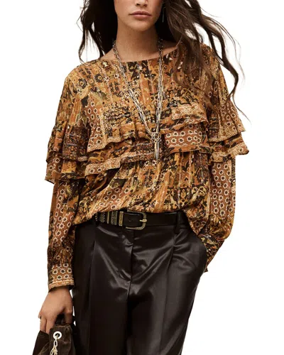 Ba&sh Pixie Top In Yellow