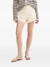 Ba&sh Pleated Pocket Shorts In Neutral
