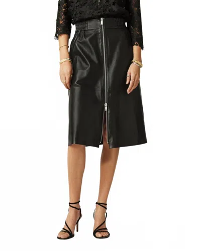 Ba&sh Pona Skirt In Noir In Black