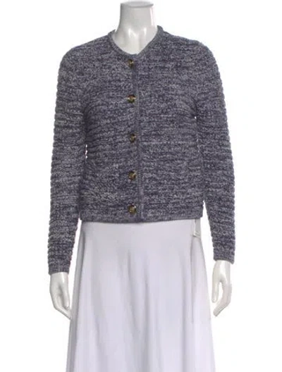 Pre-owned Ba&sh Printed Crew Neck Sweater In Multi