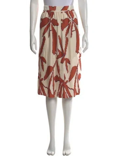 Pre-owned Ba&sh Printed Knee-length Skirt W/ Tags In Multi