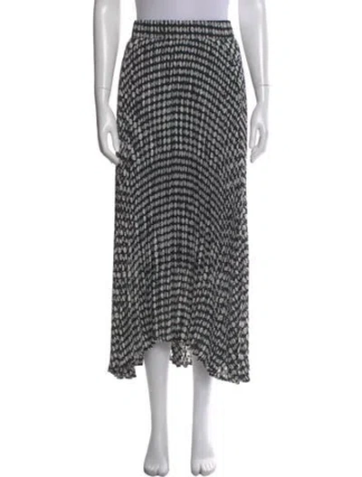 Pre-owned Ba&sh Printed Long Skirt In Multi