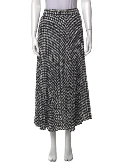 Pre-owned Ba&sh Printed Midi Length Skirt W/ Tags In Multi