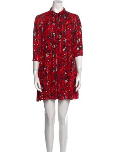 Pre-owned Ba&sh Printed Mini Dress