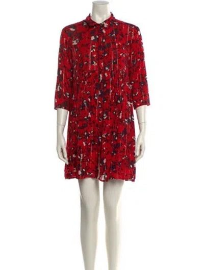 Pre-owned Ba&sh Printed Mini Dress