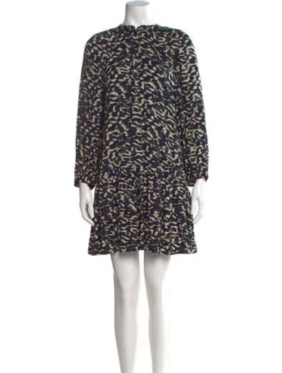 Pre-owned Ba&sh Printed Mini Dress