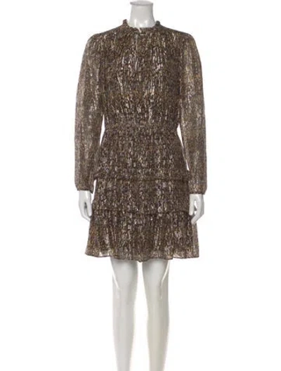 Pre-owned Ba&sh Printed Mini Dress