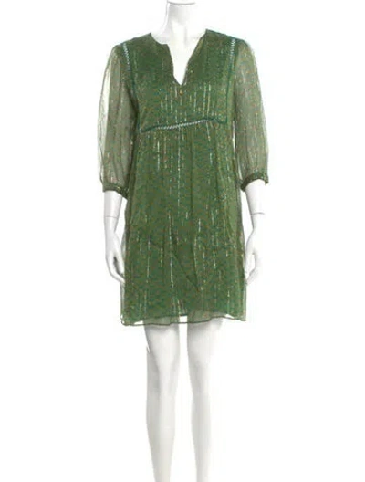 Pre-owned Ba&sh Printed Mini Dress
