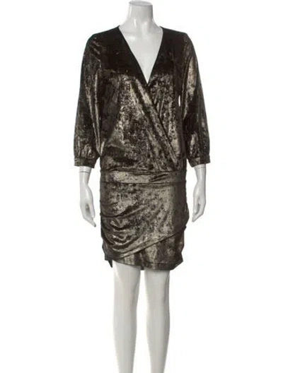 Pre-owned Ba&sh Printed Mini Dress