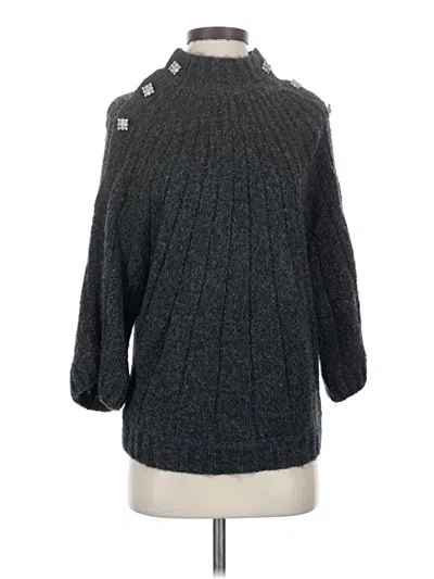Pre-owned Ba&sh Pullover Sweater In Gray