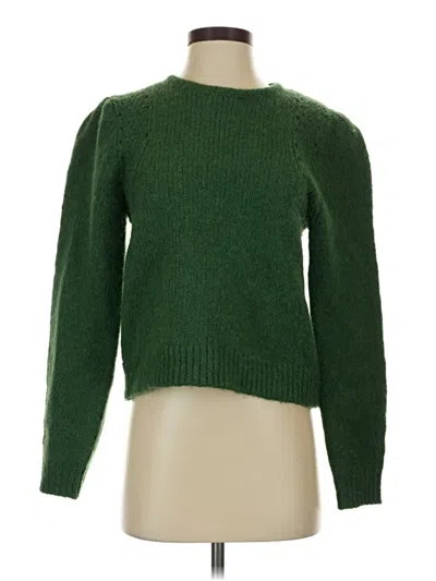 Pre-owned Ba&sh Pullover Sweater In Green