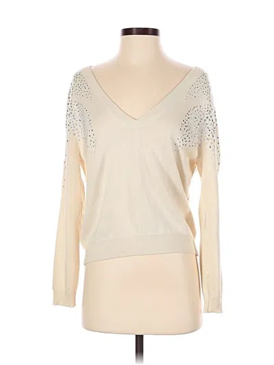 Pre-owned Ba&sh Pullover Sweater In Ivory