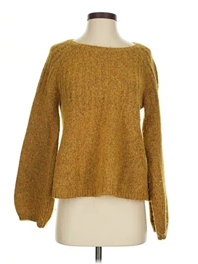 Pre-owned Ba&sh Pullover Sweater In Yellow