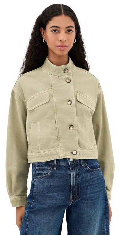 Ba&sh Rallo Jacket Amande In Green