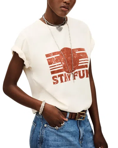 Ba&sh Reese T-shirt In White
