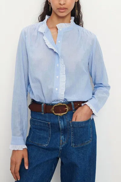 Ba&sh Rita Shirt In Blue