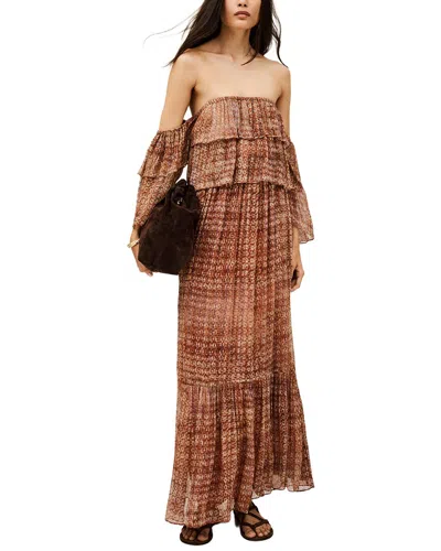 Ba&sh Robbie Dress In Brown
