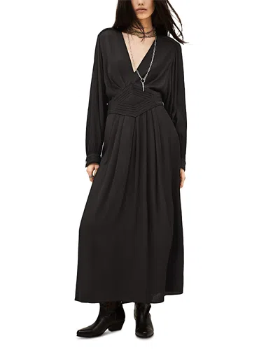 Ba&sh Ba & Sh Robe Ambra Dress In Black