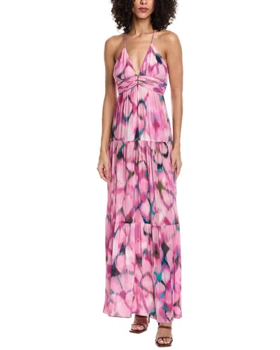 Ba&sh Robe Faoya Dress In Pink