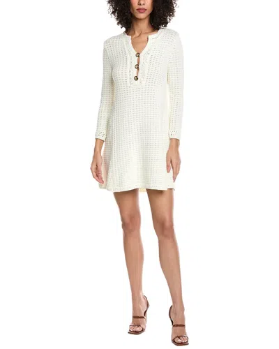 Ba&sh Robe Gysele Mini Dress In Neutral
