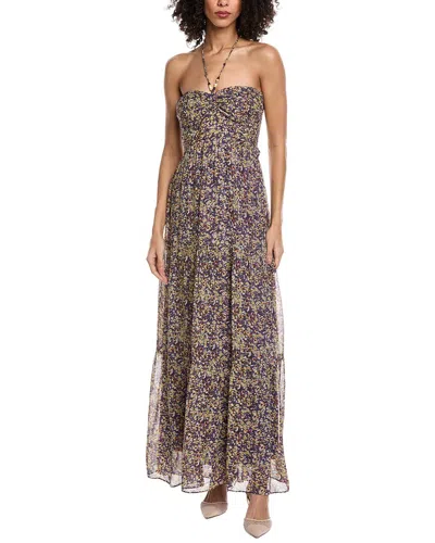 Ba&sh Robe Lorie Dress In Purple