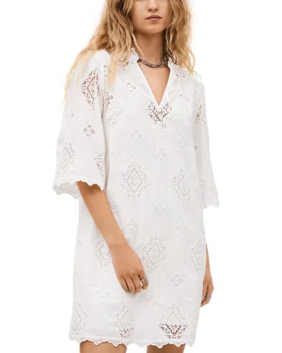 Ba&sh Ba & Sh Robe Malo Dress In White