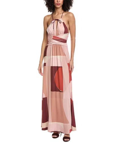 Ba&sh Robe Moas Dress In Pink