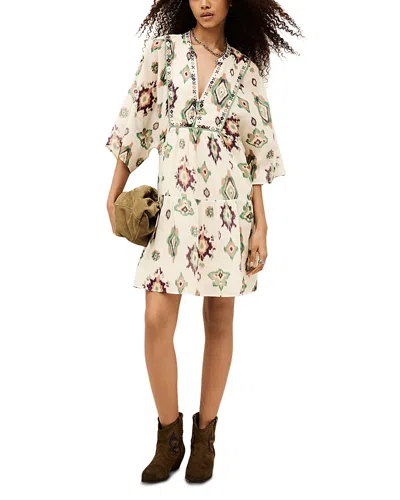 Ba&sh Ba & Sh Robe Olalie Dress In Neutral
