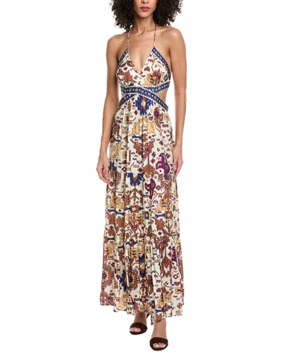 Ba&sh Robe Vealy Dress In Multi