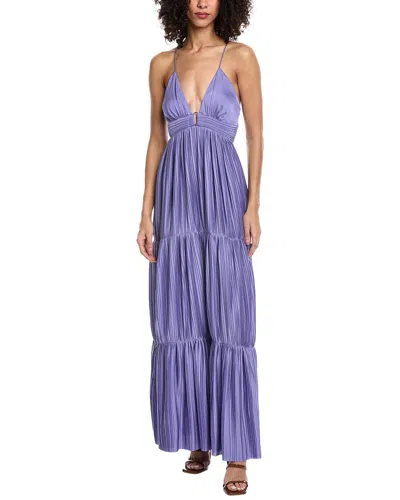 Ba&sh Robe Wasta Dress In Purple