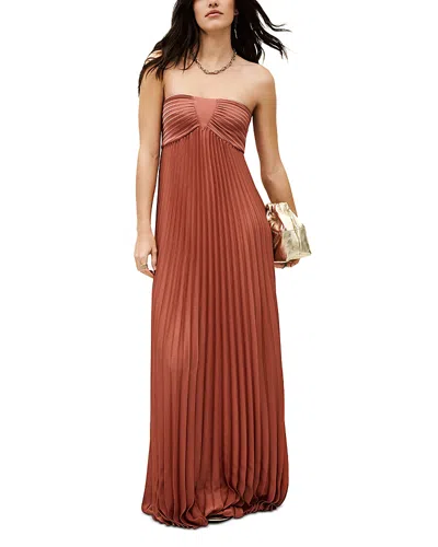 Ba&sh Ba & Sh Robe Willow Gown In Multi