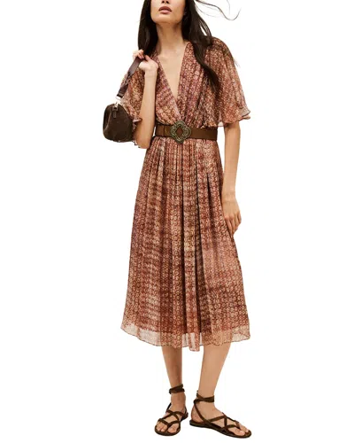 Ba&sh Romance Dress In Brown
