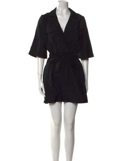Pre-owned Ba&sh Romper In Black