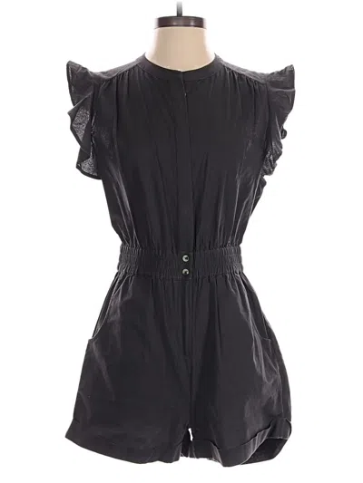Pre-owned Ba&sh Romper In Gray