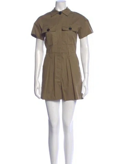 Pre-owned Ba&sh Romper In Green